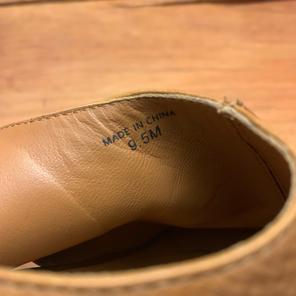Dolce Vita Leather and Cork Wedge Heels 9.5 - Picture 7 of 8